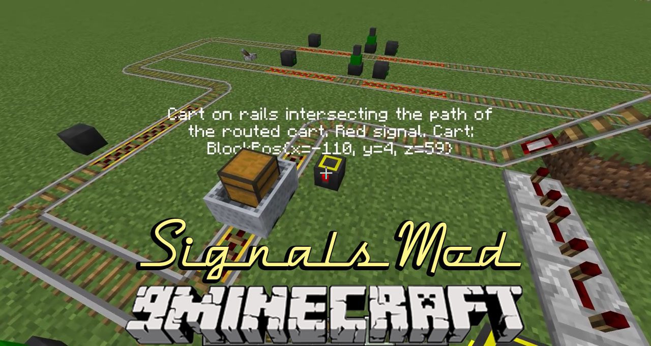 Signals Mod 1.12.2, 1.10.2 (OpenTTD Style Signaling) 1