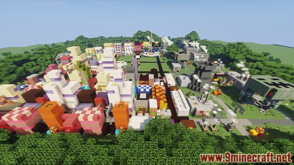 Simburbia Map 1.12.2, 1.11.2 for Minecraft 2