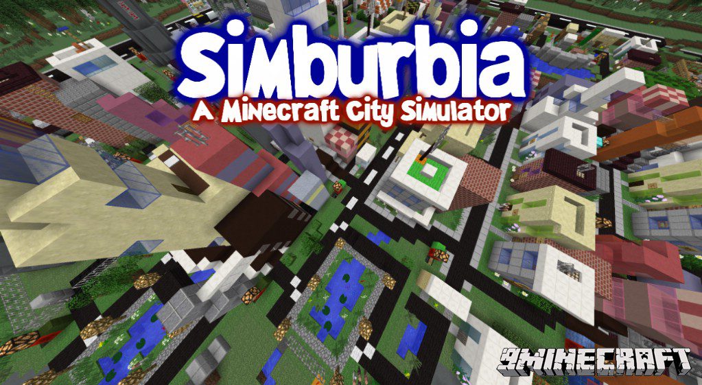 Simburbia Map 1.12.2, 1.11.2 for Minecraft 1