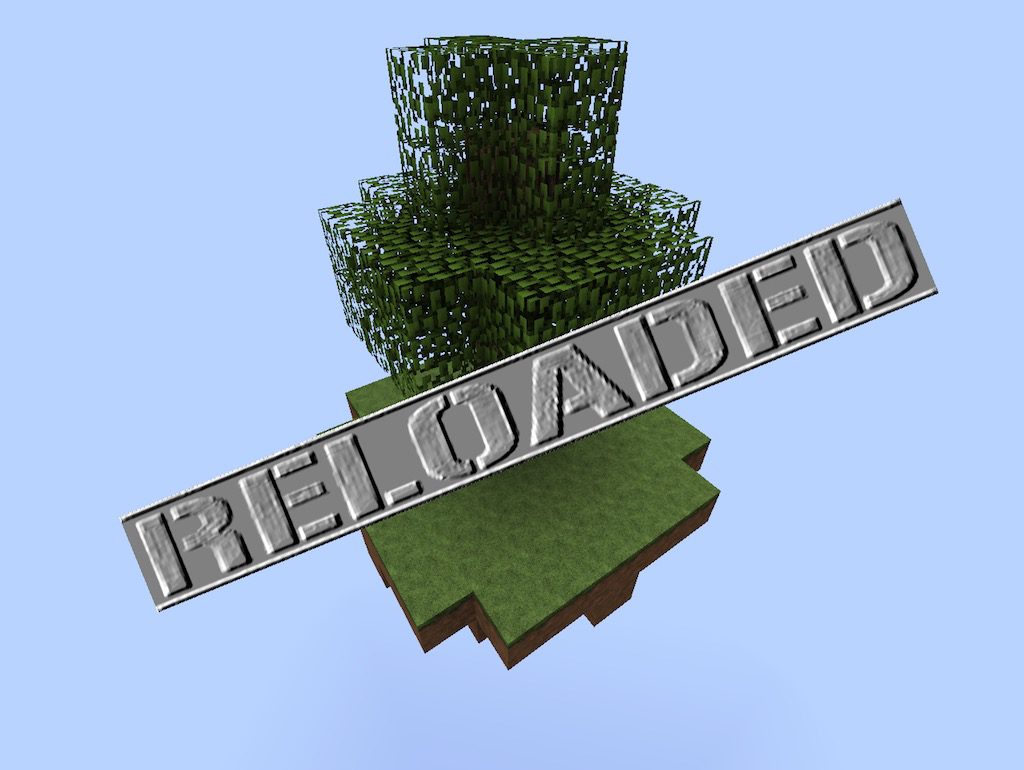 Skyblock Reloaded Map 1.12.2, 1.11.2 for Minecraft 1