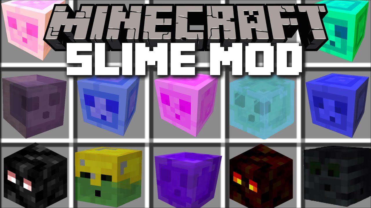 Slime Mod 1.10.2, 1.7.10 (Fight Off Giant Slimes) 1