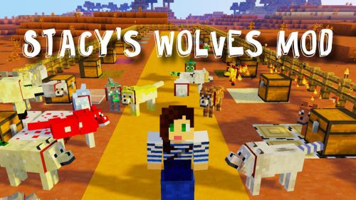 Stacy’s Wolves Mod 1.7.10 (Too Many Wolves) Thumbnail