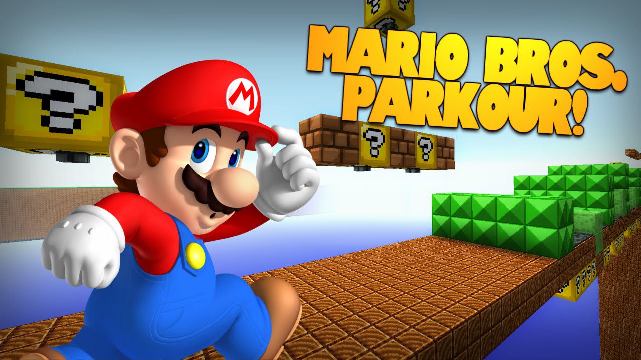 Super Mario Bros. Parkour Map 1.12.2, 1.11.2 for Minecraft 1