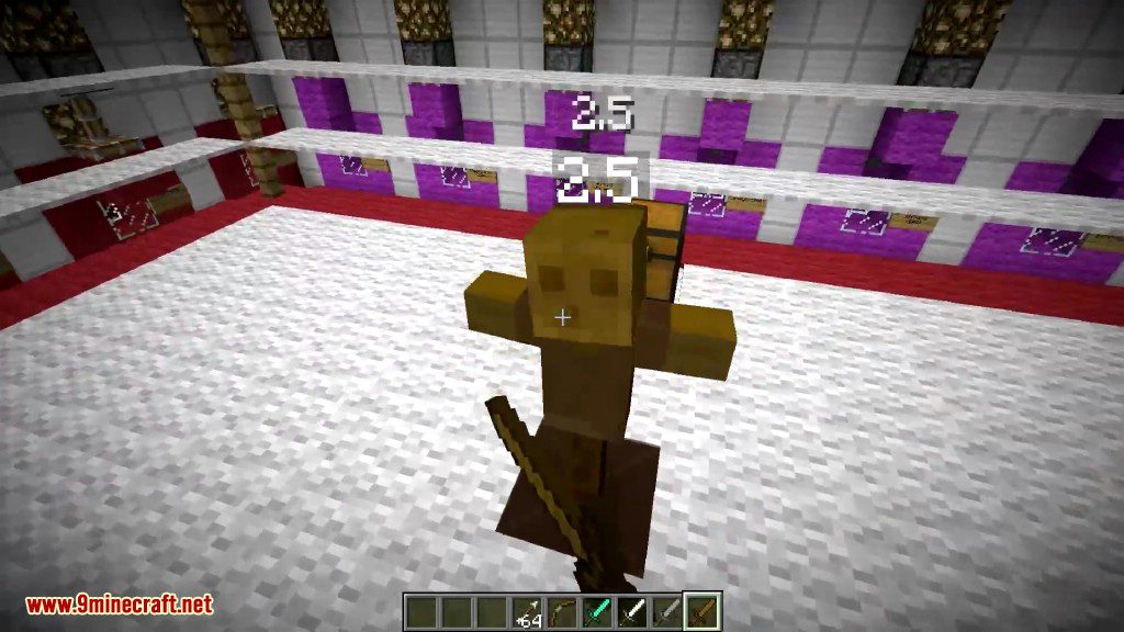 Test Dummy Mod 1.12.2, 1.11.2 (Test Weapon Strength) 6