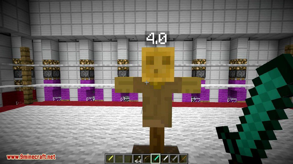 Test Dummy Mod 1.12.2, 1.11.2 (Test Weapon Strength) 7