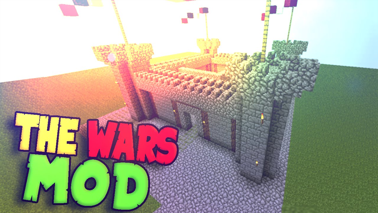 The Wars Mod 1.10.2 (Tons of Amazing Instant Structures) 1