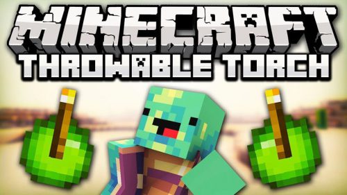 Throwable Torch Mod 1.10.2, 1.7.10 Thumbnail