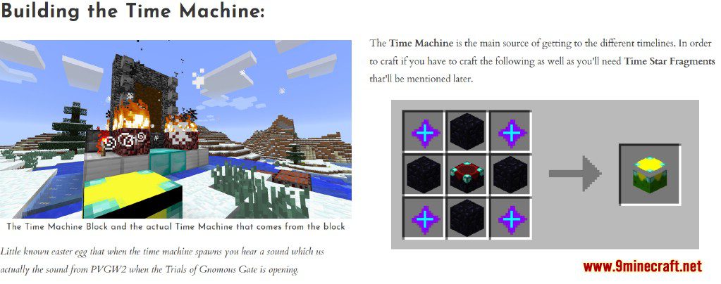 Time Machine Mod 1.12.2, 1.7.10 (Travel to the Past and Future) 12