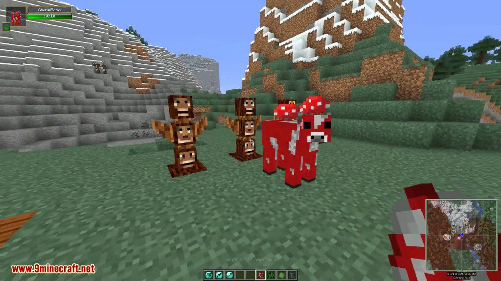 Totem Defender Mod 1.12.2, 1.11.2 (Defense With An Old Ritual) 12