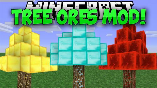 TreeOres Mod 1.11.2, 1.10.2 (Grow Trees Made of Ores) Thumbnail