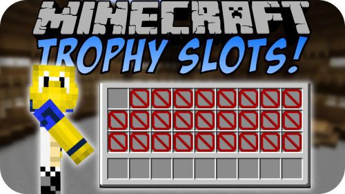 Trophy Slots Mod 1.16.5, 1.15.2 (Lock Away Slots in Your Inventory) Thumbnail