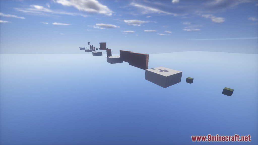 University of Parkour Map 1.12.2, 1.11.2 for Minecraft 4