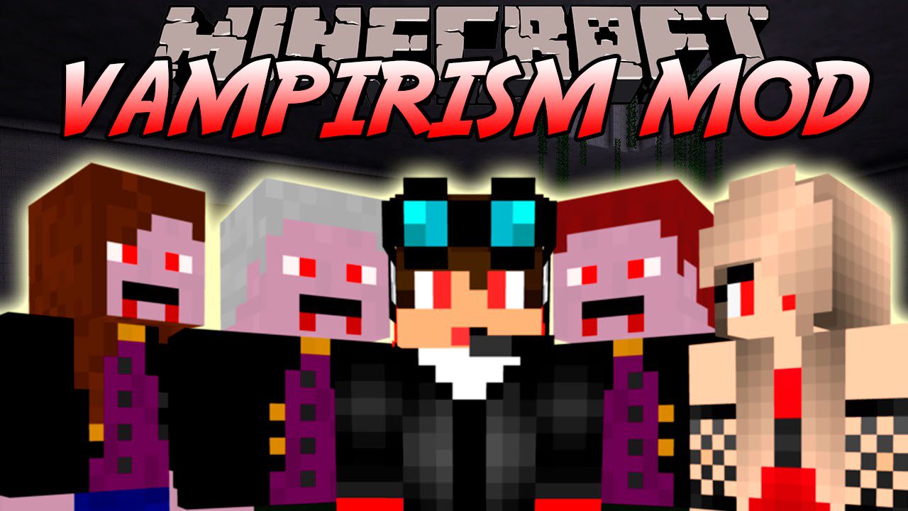 Vampirism Mod (1.19.4, 1.18.2) - Turning Into a Vampire 1