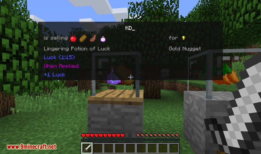 Vending Block Mod 1.12.2, 1.11.2 (Trading Machine) 3