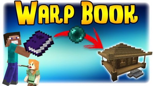 Warp Book Mod (1.21.1, 1.20.1) – Teleport Around Minecraft Thumbnail