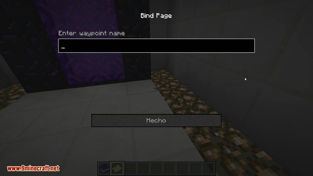 Warp Book Mod 1.12.2, 1.8.9 (Teleport Around Minecraft) 4