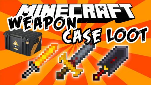 Weapon Case Loot Mod 1.11.2, 1.10.2 (CSGO Case Opening) Thumbnail