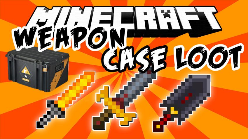 Weapon Case Loot Mod 1.11.2, 1.10.2 (CSGO Case Opening) 1