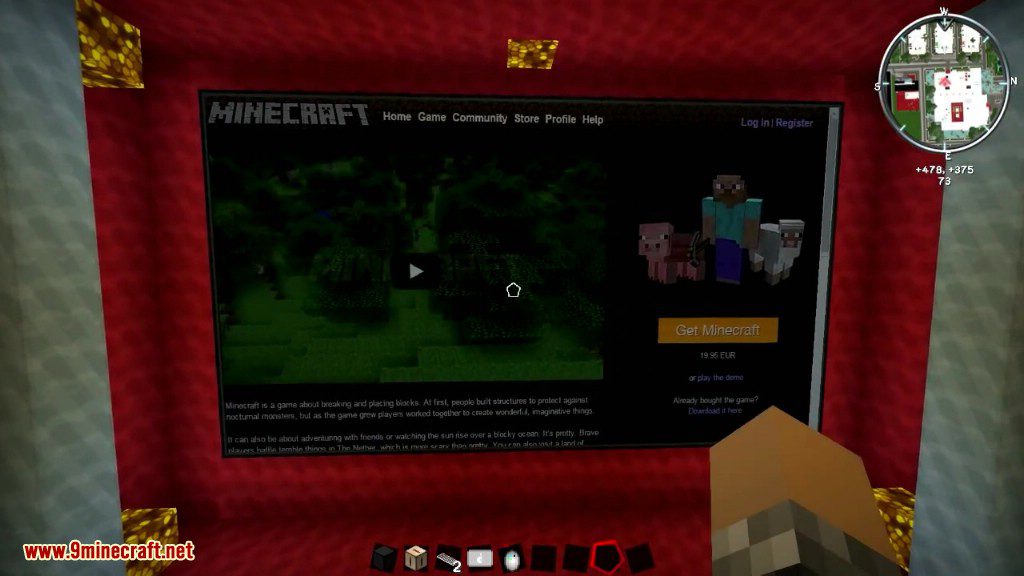 Web Displays Mod (1.12.2, 1.10.2) - Internet, Cinema, Youtube - Mc-Mod.Net 8