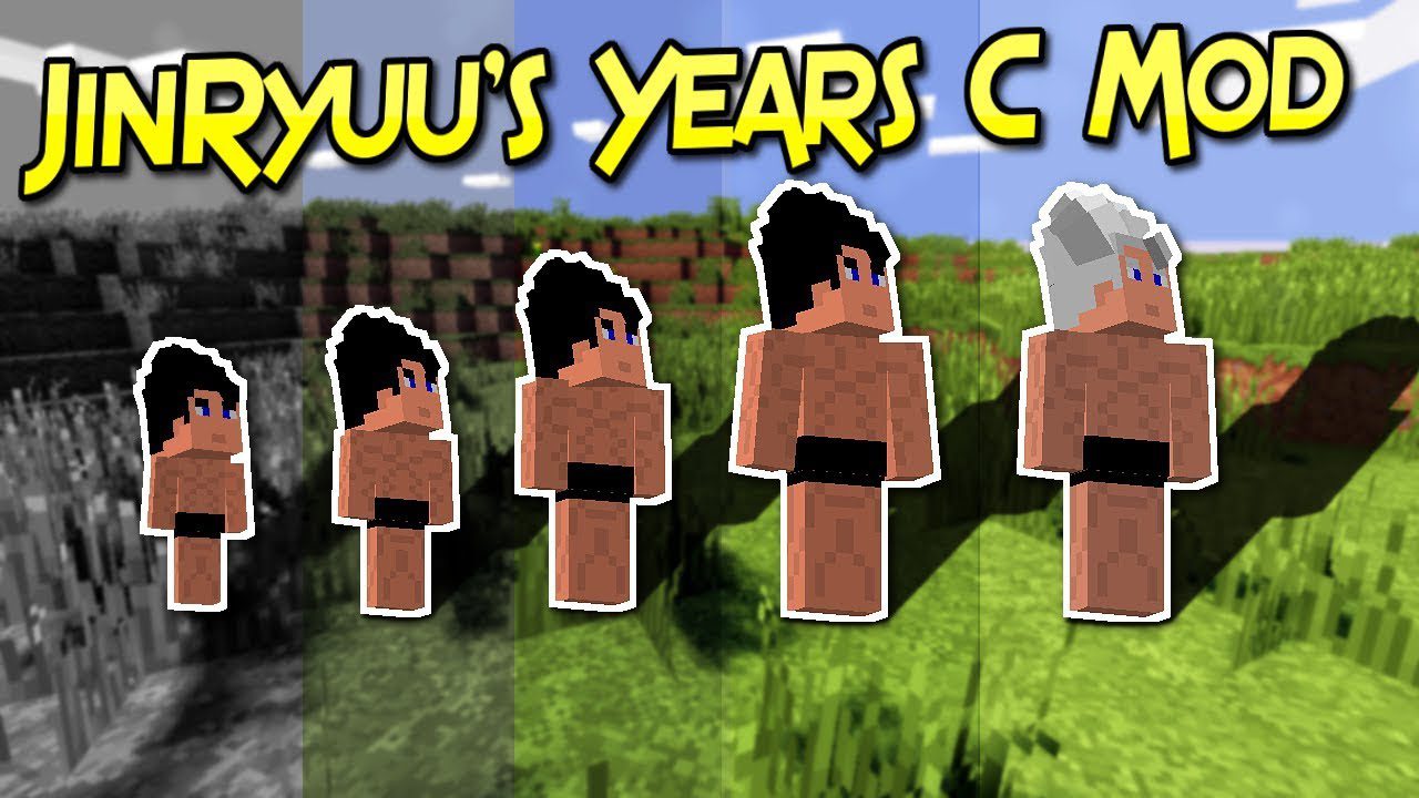 Years C Mod (1.7.10) - Ageing, Hair Mod 1