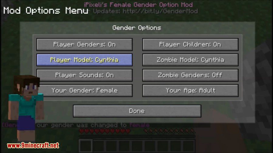 iPixeli's Gender Mod (1.18.2, 1.17.1) - Adult, Child, Female, Male 6