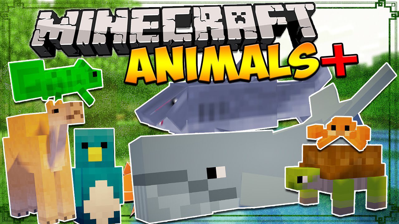 Animals Plus Mod 1.8.9, 1.7.10 (More Nature, Extra Mobs) 1