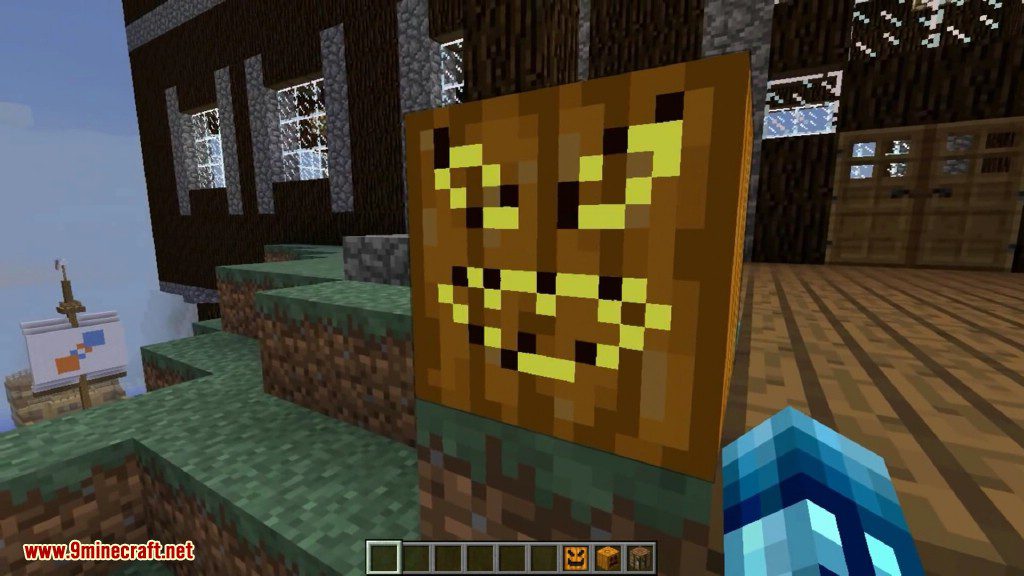 Carvable Pumpkins Mod 1.12.2, 1.11.2 (Customize and Create Pumpkins) 7