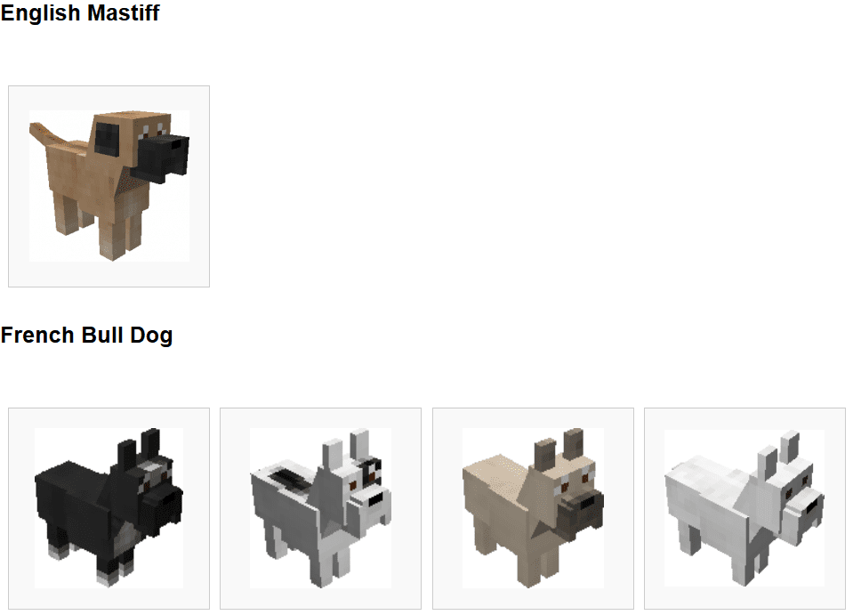 DoggyStyle Mod 1.8.9, 1.7.10 (Dog Breeds, Dog House) 8