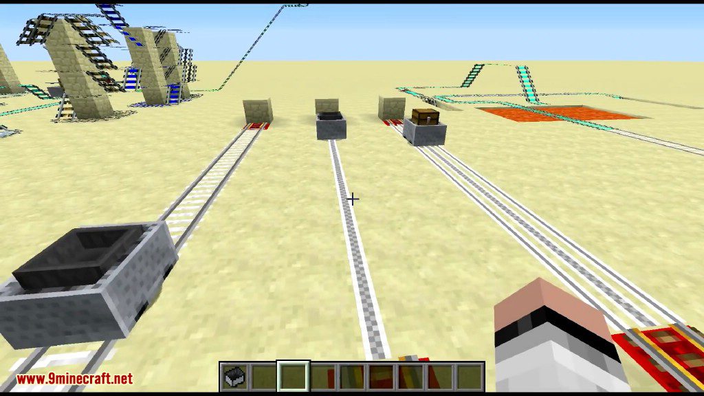 Expanded Rails Mod 1.10.2, 1.7.10 (More Rails and Go Faster) 3