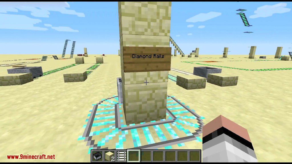 Expanded Rails Mod 1.10.2, 1.7.10 (More Rails and Go Faster) 8