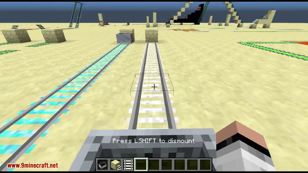 Expanded Rails Mod 1.10.2, 1.7.10 (More Rails and Go Faster) 9