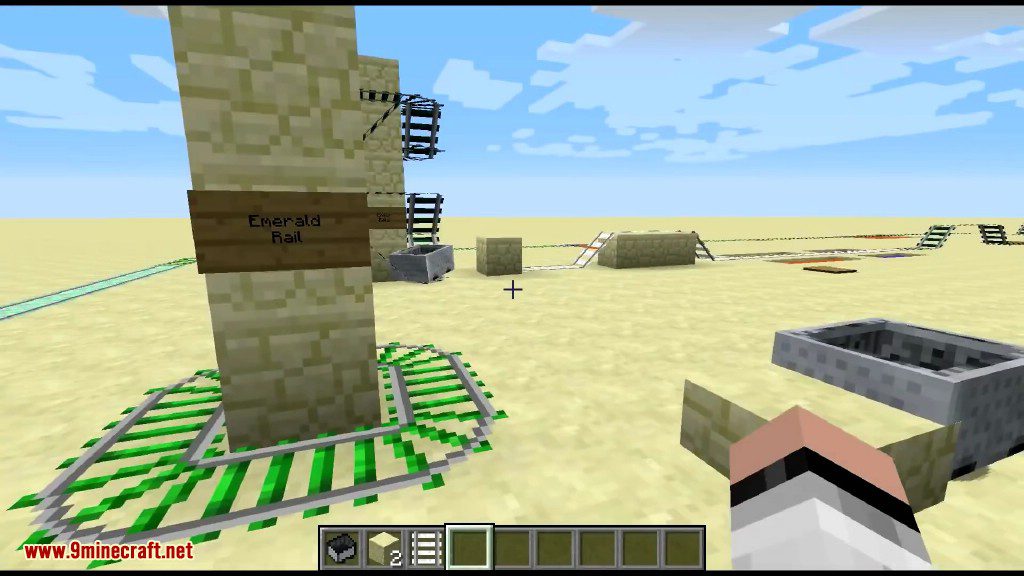 Expanded Rails Mod 1.10.2, 1.7.10 (More Rails and Go Faster) 10