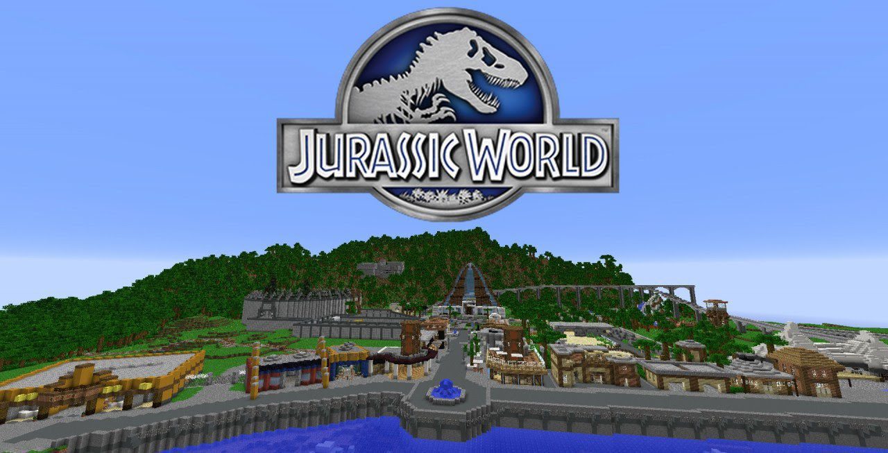 Jurassic World Map (1.12.2, 1.10.2) for Minecraft 1