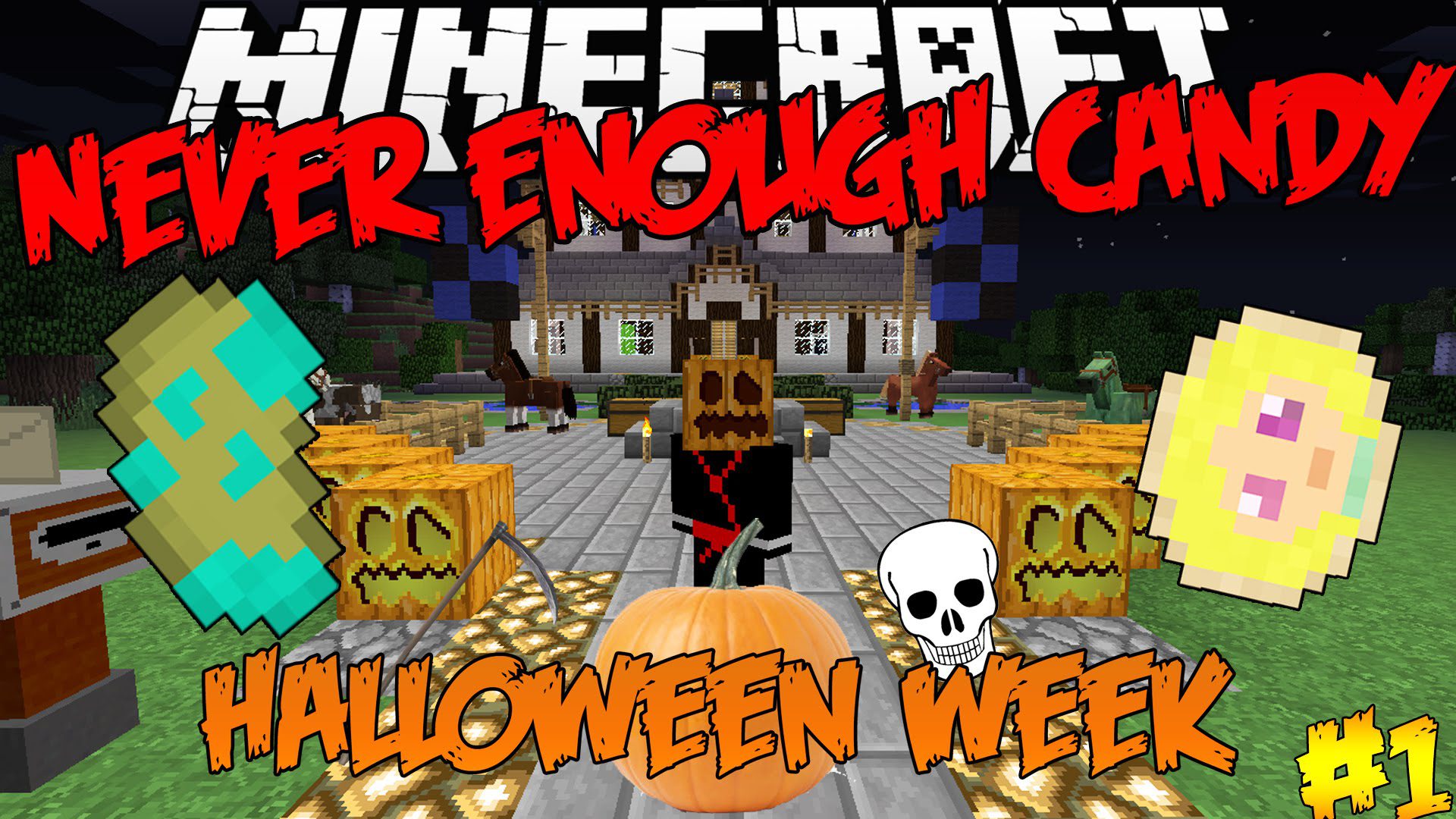 Never Enough Candy Mod 1.16.5, 1.12.2 (Halloween Edition) 1