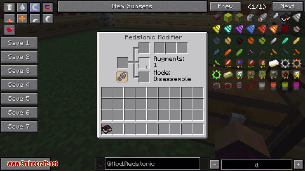 Redstonic Mod 1.12.2, 1.10.2 (Customizable, Upgradeable Tools) 8