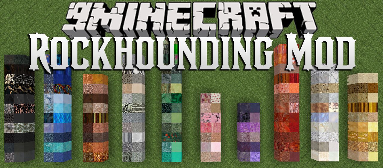 Rockhounding Mod 1.12.2, 1.11.2 (Core, Chemistry, Rocks, Surface, Ore Tiers) 1