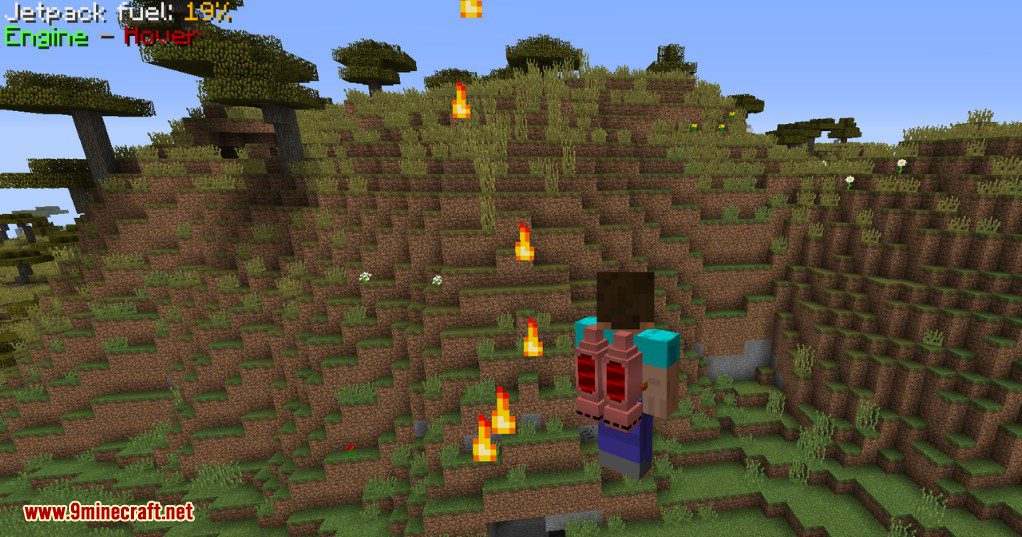 Simply Jetpacks 2 Mod (1.19.1, 1.18.2) - Fly and Hover 2