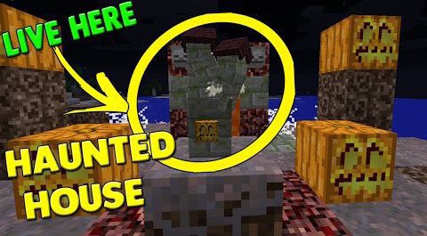 Smallest Haunted House Command Block 1.11.2, 1.11 (Halloween Special) Thumbnail