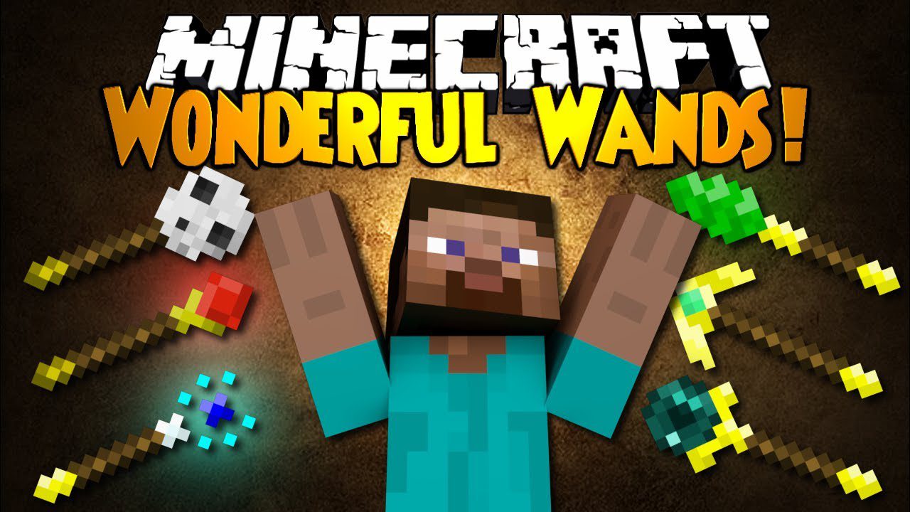 Wonderful Wands Mod 1.11.2, 1.10.2 (You're a Wizard) 1
