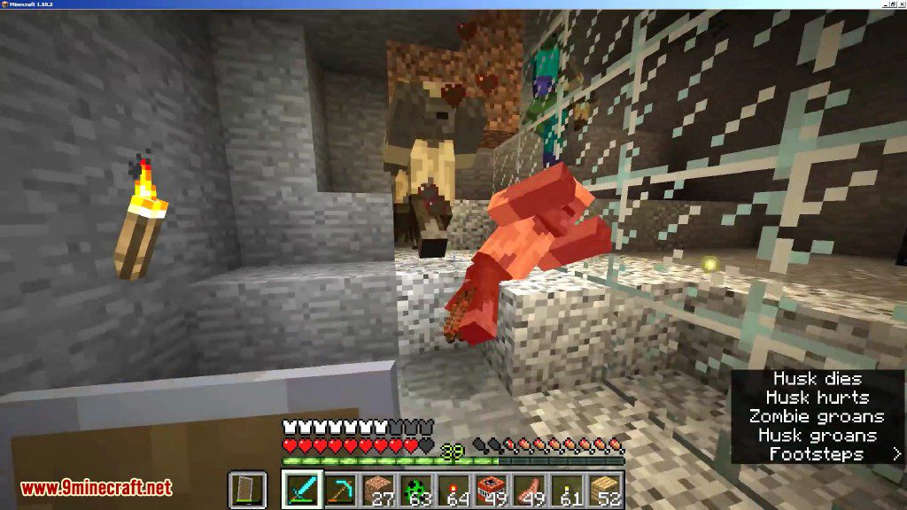 Zombie Awareness Mod (1.19.2, 1.18.2) - You Can Not Hide 5