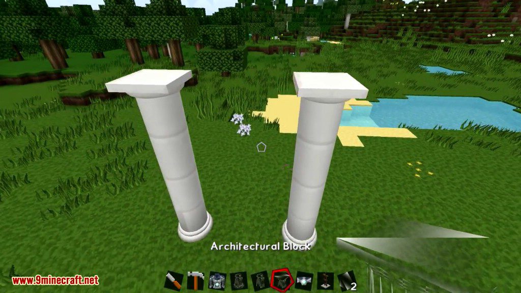 ArchitectureCraft Mod (1.12.2, 1.10.2) - Creating Various Architectural Features 12
