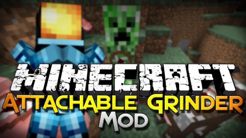 Attachable Grinder Mod 1.16.5, 1.15.2 (Harvest Easier) Thumbnail