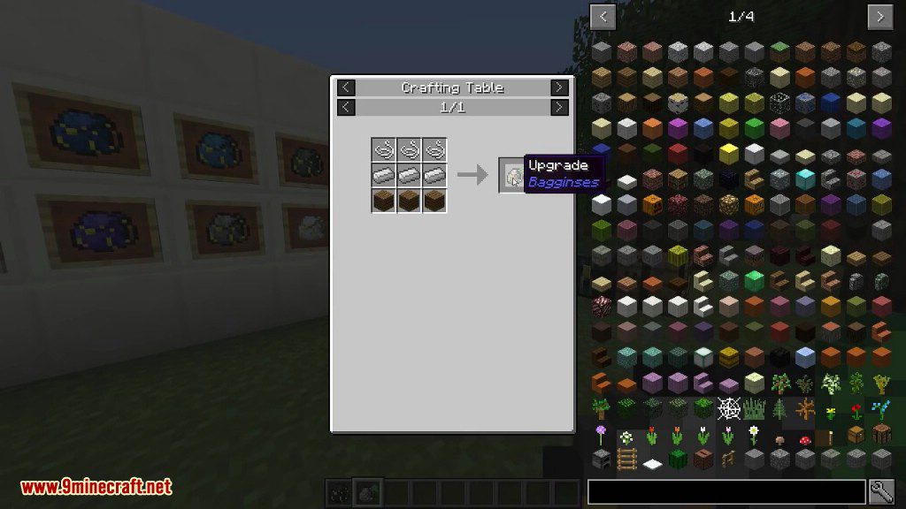 Bagginses Mod 1.10.2, 1.7.10 (Portable Item Storage Solution) 16