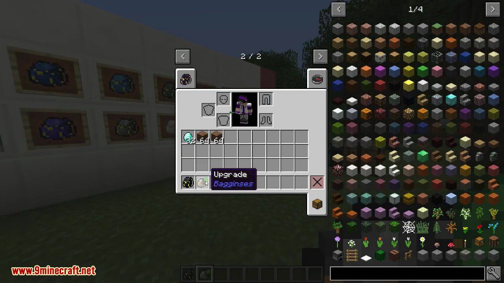 Bagginses Mod 1.10.2, 1.7.10 (Portable Item Storage Solution) 7