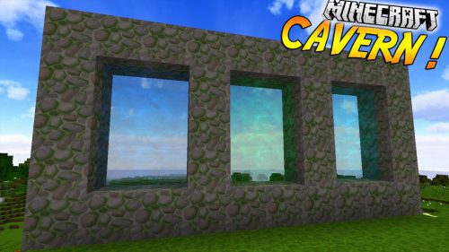 Cavern Mod 1.12.2, 1.11.2 (Cave Dimensions, Miner Stats) Thumbnail