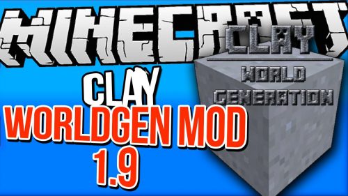 Clay WorldGen Mod (1.18.2, 1.17.1) – Clay Everywhere Thumbnail