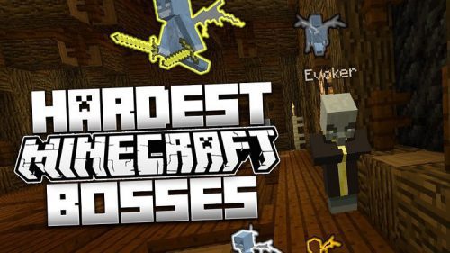 Custom Boss Collection 2 Map for Minecraft 1.12.2, 1.11.2 Thumbnail