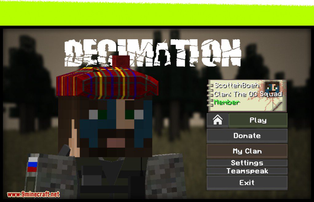 Decimation Overgrown Realistic Zombie Apocalypse Mod 1.7.10 2