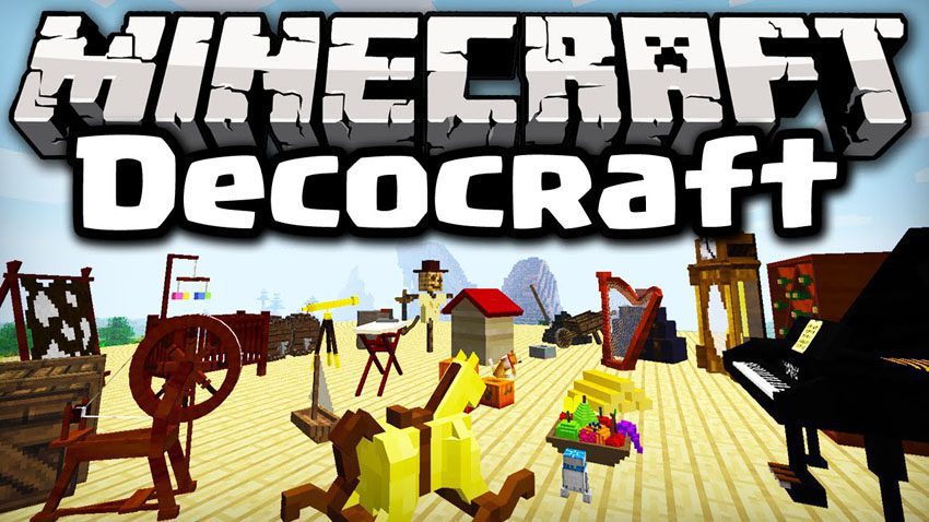 DecoCraft Mod (1.16.5, 1.12.2) - Decorate Your World 1