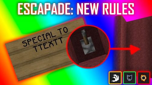 Escapade: New Rules Map for Minecraft 1.11.2, 1.10.2 Thumbnail